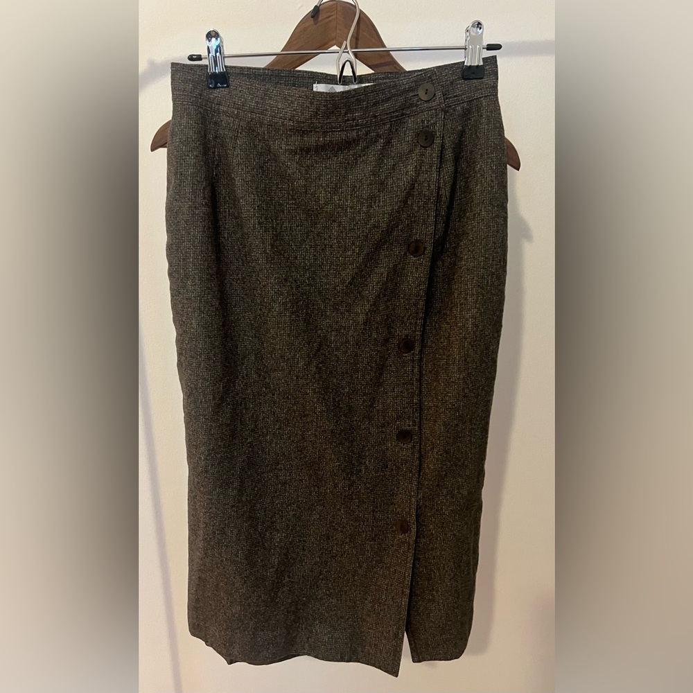 Zanella Vintage Wool/Cashmere Skirt